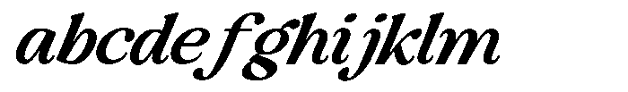 Montalvia Display Medium Expanded Italic Cont FONT