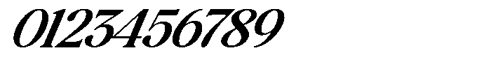 Montalvia Display Medium Expanded Italic Font OTHER CHARS