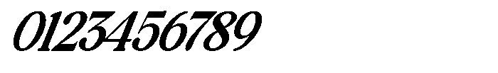 Montalvia Display Medium Italic Contrast Font OTHER CHARS