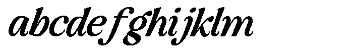 Montalvia Display Medium Italic Contrast FONT