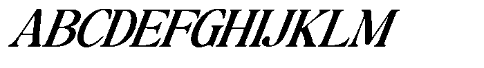 Montalvia Display Medium Italic Font UPPERCASE