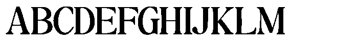 Montalvia Display Medium Font UPPERCASE