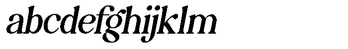 Montalvia Display Oblique FONT