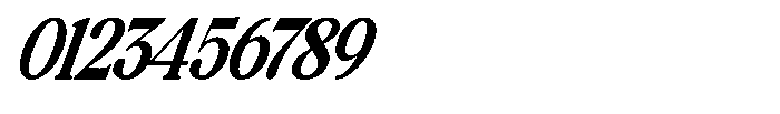 Montalvia Display Sem Bold Condensed Italic Cnt Font OTHER CHARS