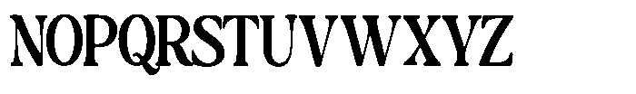 Montalvia Display Semi Bold Condensed Cont Font UPPERCASE