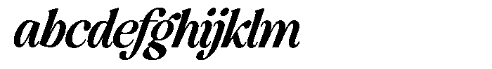 Montalvia Display Semi Bold Condensed Ital FONT