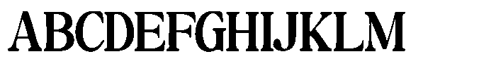Montalvia Display Semi Bold Contrast Font UPPERCASE