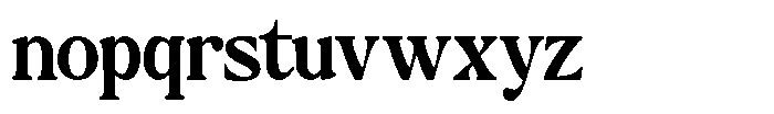 Montalvia Display Semi Bold Contrast Font LOWERCASE