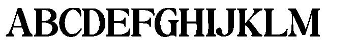 Montalvia Display Semi Bold Expanded Cont Font UPPERCASE