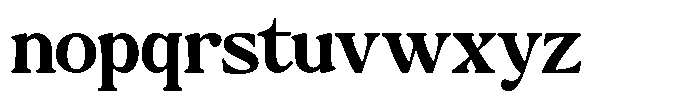 Montalvia Display Semi Bold Expanded Cont Font LOWERCASE