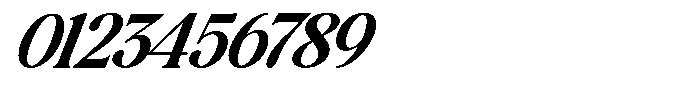 Montalvia Display Semi Bold Italic Font OTHER CHARS