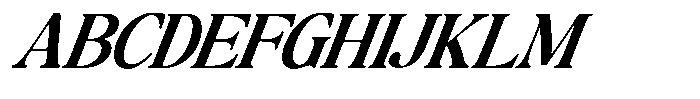 Montalvia Display Semi Bold Italic Font UPPERCASE
