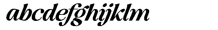 Montalvia Display Semi Bold Italic FONT