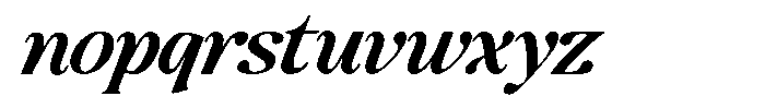 Montalvia Display Semi Bold Italic Font LOWERCASE