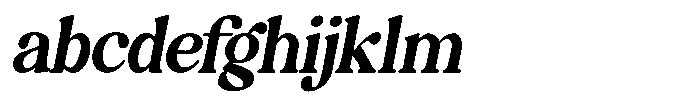 Montalvia Display Semi Bold Obliq Cnt FONT