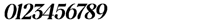 Montalvia Display Semi Bold Oblique Font OTHER CHARS