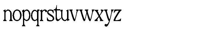 Montalvia Display Thin Condensed Contrast Font LOWERCASE