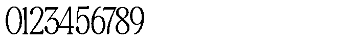 Montalvia Display Thin Condensed Font OTHER CHARS