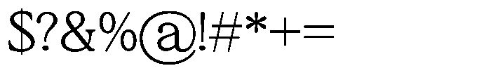 Montalvia Display Thin Expanded Contrast Font OTHER CHARS