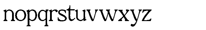 Montalvia Display Thin Expanded Contrast Font LOWERCASE