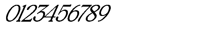 Montalvia Display Thin Expanded Italic Cont Font OTHER CHARS