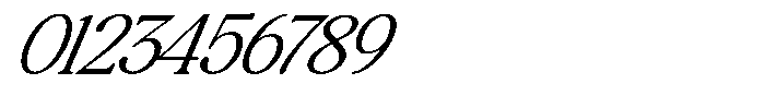 Montalvia Display Thin Expanded Italic Font OTHER CHARS