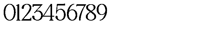 Montalvia Display Thin Expanded Font OTHER CHARS