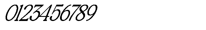 Montalvia Display Thin Italic Contrast Font OTHER CHARS