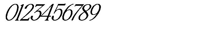 Montalvia Display Thin Italic Font OTHER CHARS