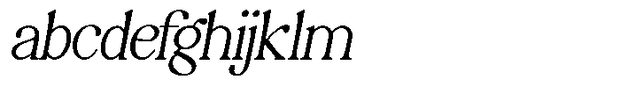 Montalvia Display Thin Oblique FONT