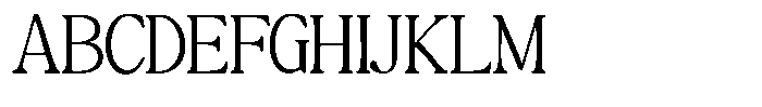 Montalvia Display Thin Font UPPERCASE