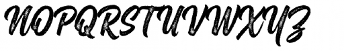 Montana Rough Typeface Font UPPERCASE