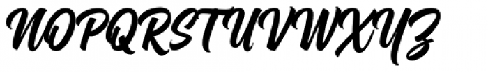 Montana Typeface Font UPPERCASE