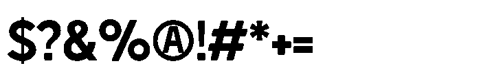 Montaroza Regular Font OTHER CHARS