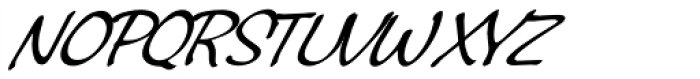 Montauk Pro Light Italic Font UPPERCASE