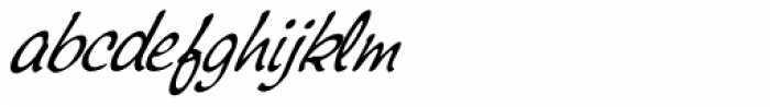 Montauk Pro Light Italic Font LOWERCASE