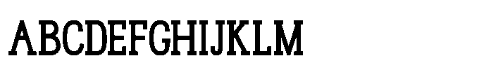 Montavox Regular Font UPPERCASE