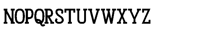 Montavox Regular Font UPPERCASE