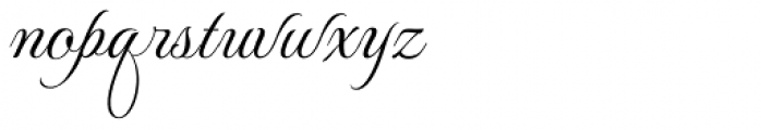 MonteCarlo Script B Font LOWERCASE