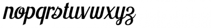 Montello Italic Font LOWERCASE
