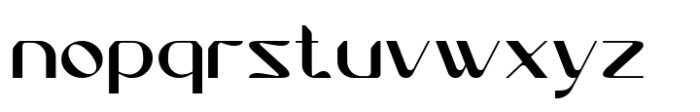 Montera Font LOWERCASE