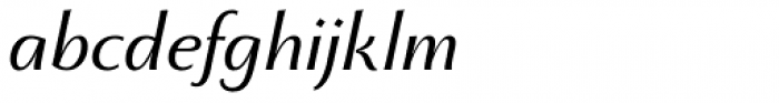 Monterchi Italic Font LOWERCASE