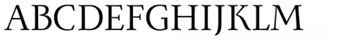 Monterchi Serif Regular Font UPPERCASE
