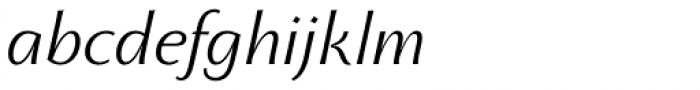 Monterchi Text Book Italic Font LOWERCASE