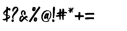 Montha Stroner Regular Font OTHER CHARS