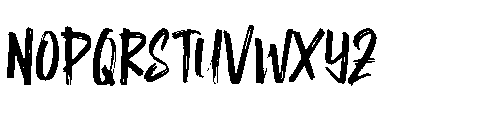 Montha Stroner Regular Font LOWERCASE