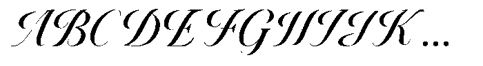 Monthe Font UPPERCASE
