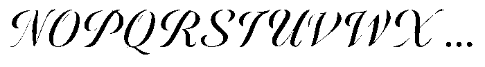 Monthe Font UPPERCASE