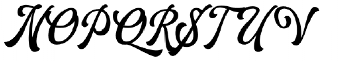 Montheim Regular Font UPPERCASE