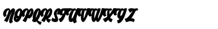 Monthelo Extrude Font UPPERCASE